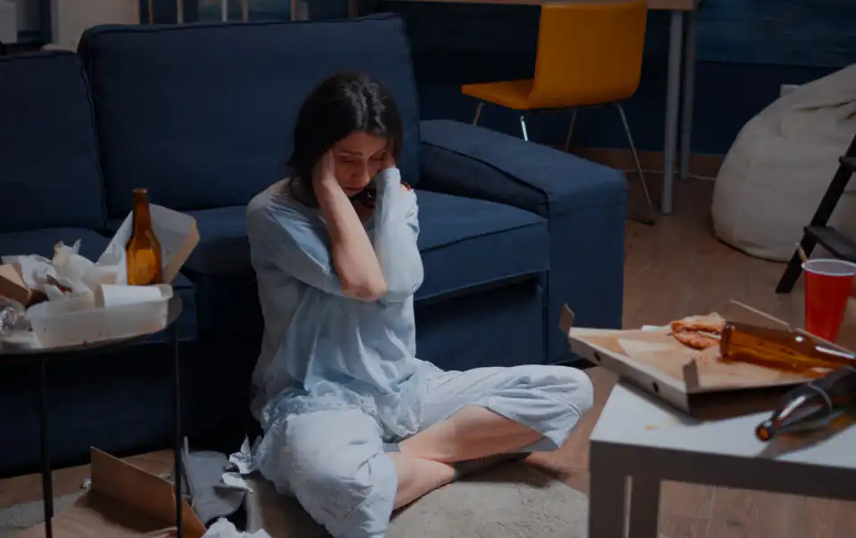 Substance Induced Anxiety Disorder - Alt Text